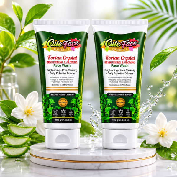 Korean Crystal Brightening Face Wash