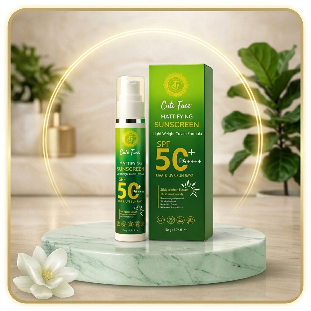cute face spf 50+ sunscreen duo (pack of 2)