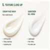cute face korian crystal face wash with spf 50 mattifying sunscreen